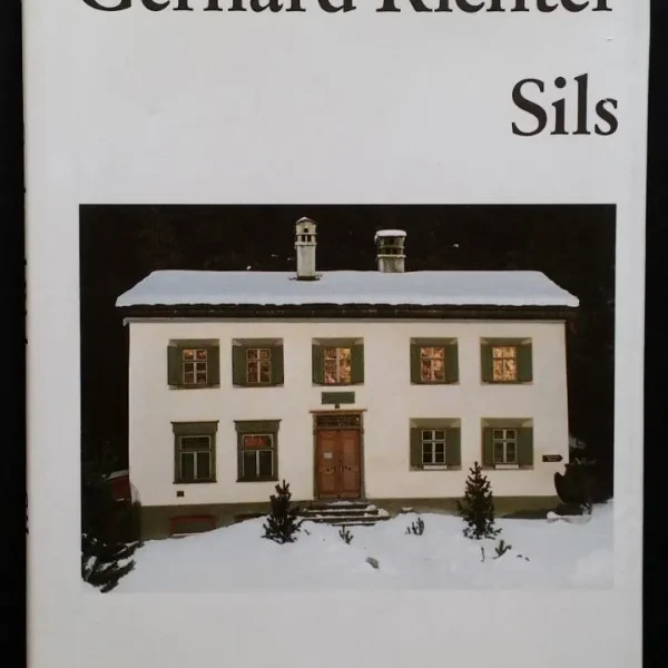 Gerhard Richter Sils (NIETZSCHE), firmado por el artista alemán