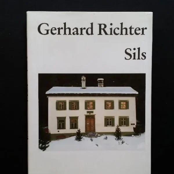 Gerhard Richter Sils (NIETZSCHE), firmado por el artista alemán