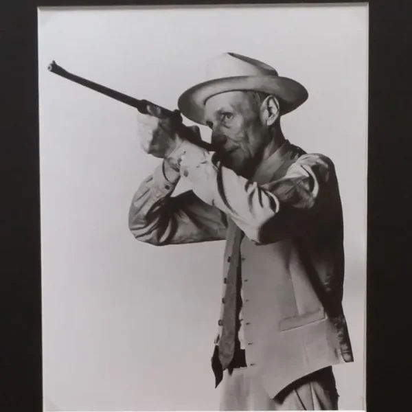 Robert Mapplethorpe, fotografía de William Burroughs, 1982, sello húmedo, gelatina de plata