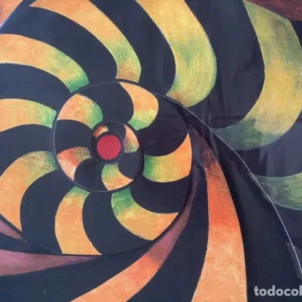 Eduard Diem: OP ART. serigrafía 3D, firmada y numerada