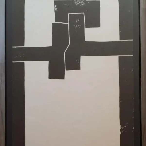 Eduardo Chillida, Barcelona I, Litografía numerada, 1971